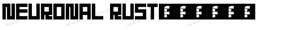 Neuronal Rust字体转换